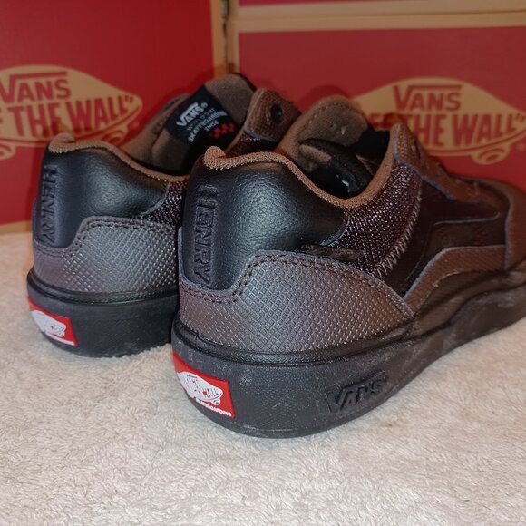 Vans Men's 7/Women's 8.5 Wayvee Justin Henry Coffeebean Black Popcush VN0A5JIA8A - Picture 10 of 12